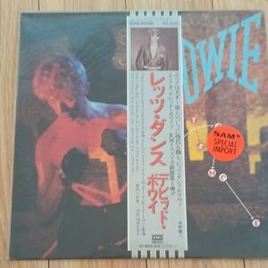 David Bowie Let's Dance Vinyl Record Japan With Obi